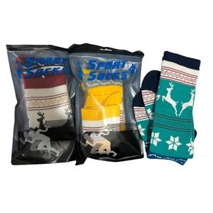 NWT WINTER SOCKS , $10 each
